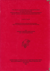 Pelaksanaan Pemeriksaan dan Pengujian Meter kWh dinamis berdasarkan SK Dirjen PDN No.24/DJPDN/24/III/2010 (Di UPT Metrologi Disperindag Provinsi NTT)