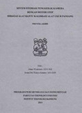 Sistem otomasi penggerak kamera dengan motor step sebagai alat bantu kalibrasi alat ukur panjang