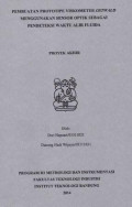 Pembuatan prototipe viskometer OSTWALD menggunakan sensor optik sebagai pendeteksi waktu alir fluida