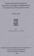 Sistem monitoring kendaraan operasional distribusi logistik dengan teknologi real-time locating system
