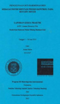 Penggunaaan DCS harmonas DEO sebagai instrumentasi proses kontrol pada rotary dryer: Laporan kerja praktik di PT. Antam (persero) Tbk South East Sulawesi Nickel Mining Business unit tanggal 1-30 Juni 2015
