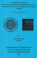 Laporan kerja praktik proses kontrol weighing feeder additive plant 10A PT. Indocement Tunggal Prakarsa Tbk unit Palimaan Cirebon periode 1 Juni s.d 13 Juli 2015