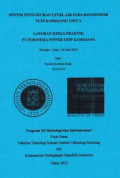 Sistem pengukuran level air pada kondesor PLTP Kamojang unit 2: Laporan kerja praktik PT Indonesia Power UPJP Kamojang