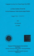 Pengujian tera ulang pompa ukur bbm: Laporan kerja praktik di Unit Pelaksanaan Teknis Kemetrologian Madiun tanggal 4 Juni-13 Juli 2012