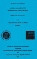 Kalibrasi counter meter: Laporan kerja praktik di Balai Metrolgi wilayah Yogyakarta tanggal 4 Juni s/d 12 Juli 2012