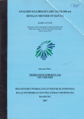 Analisis kalibrasi labu ukur 500 ml dengan metode IN dan EX