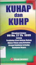 KUHAP dan KUHP