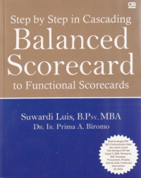 Step by step in cascading Balanced Scorecard to functional scorecards