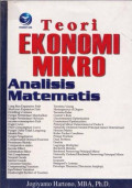 Teori ekonomi mikro: Analisis matematis