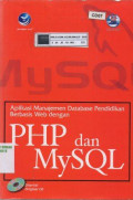 Aplikasi manajemen database pendidikan berbasis web dengan PHP dan MySQL