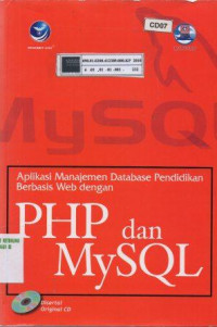 Aplikasi manajemen database pendidikan berbasis web dengan PHP dan MySQL