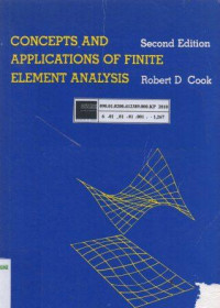 Concepts and Applications of Finite Element Analysis