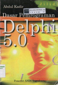 Dasar pemrograman Delphi 5.0