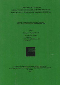 Laporan studi Lapangan Laboratorium kalibrasi balai kemetrologian bandung dan PT. Indofood CBP Sukses makmur tbk