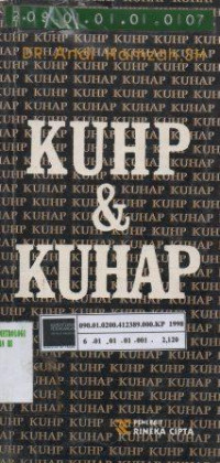 KUHP dan KUHAP