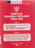 Kumpulan peraturan perpajakan tahun 2000