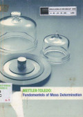 Mettler toledo: Fundamentals of mass determination