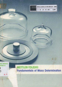 Mettler toledo: Fundamentals of mass determination