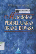 Metodologi pembelajaran orang dewasa