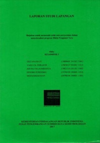 Laporan studi lapangan : Diajukan untuk memenuhi salah satu persyaratan dalam menyelesaikan program diklat pengamat tera