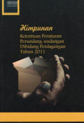 Himpunan ketentuan peraturan perundang-undangan dibidang perdagangan tahun 2011